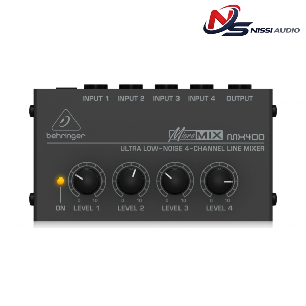MX400 Line Mixer Behringer | Bộ trộn siêu gọn Behringer MX400