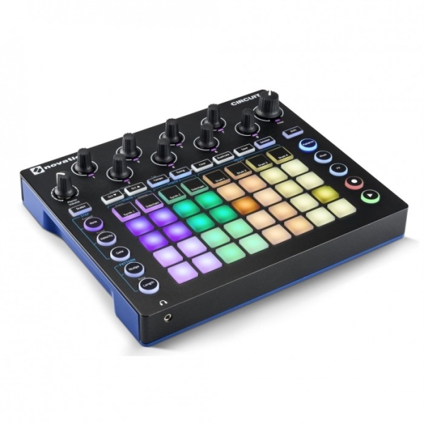 NOVATION CIRCUIT GROOVEBOX WITH SAMPLE IMPORT