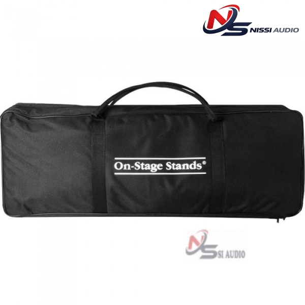 On-Stage Msb6500 Mic Stand Bag - Holds 3 Round Base, 3 Hex Base Microphone Stands Or Various Booms chân micro