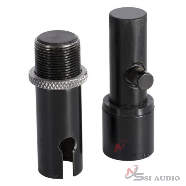 On-Stage Qk-2b Quik-Release Mic Adapter (Black)