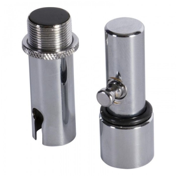 On-Stage Qk-2c Quik-Release Mic Adapter (Chrome)