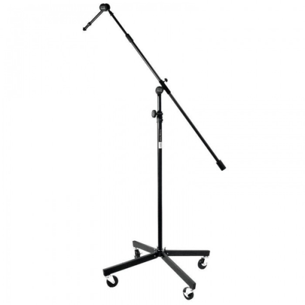 On-Stage Sb96+ Studio Boom With 7" Mini Boom Extension And Casters