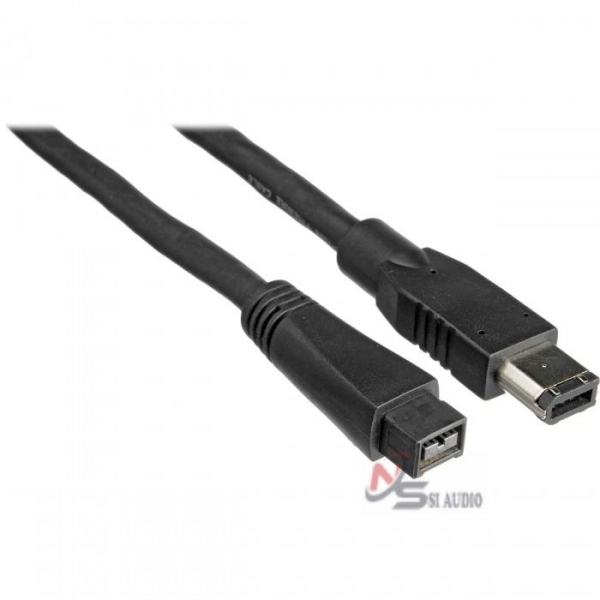 Pearstone Firewire 400 9-Pin To 6-Pin Cable