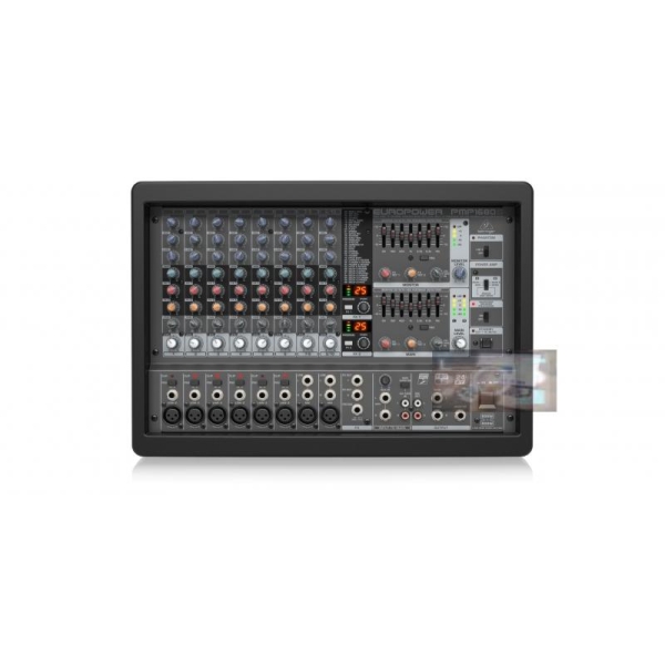 PMP1680S Mixer Behringer Liền Công Suất 1.600w 10 channels 2 x FX