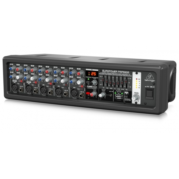 PMP550M Powered Mixer Behringer 500W Klark Teknik Multi-FX FBQ