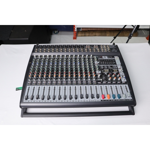 PMP6000 Mixer Behringer Liền Công Suất 1.600w 20 channels 2 x FX - HÀNG TRƯNG BÀY