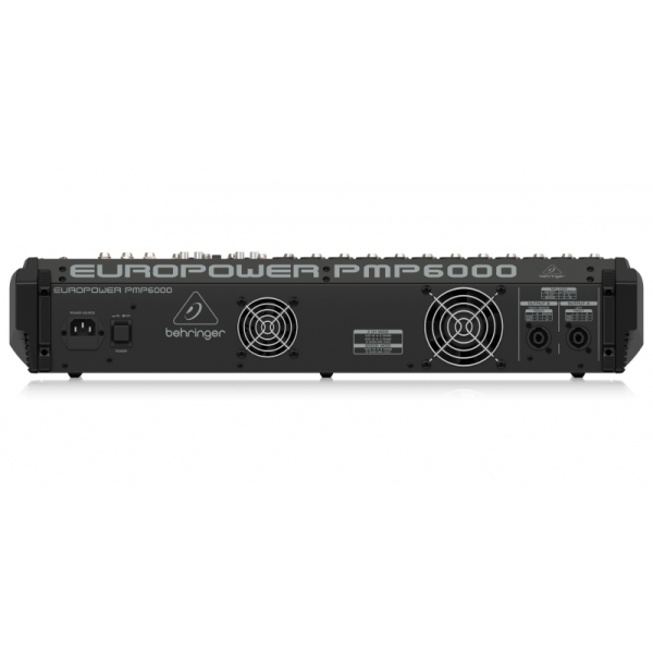PMP6000 Mixer Behringer Liền Công Suất 1.600w 20 channels 2 x FX - HÀNG TRƯNG BÀY