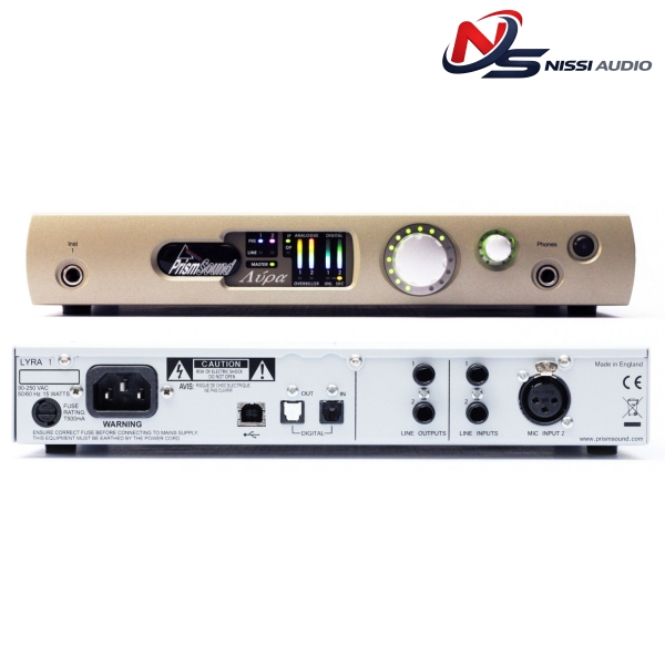 Prism Sound Lyra 12x2 USB Audio Interface sound card