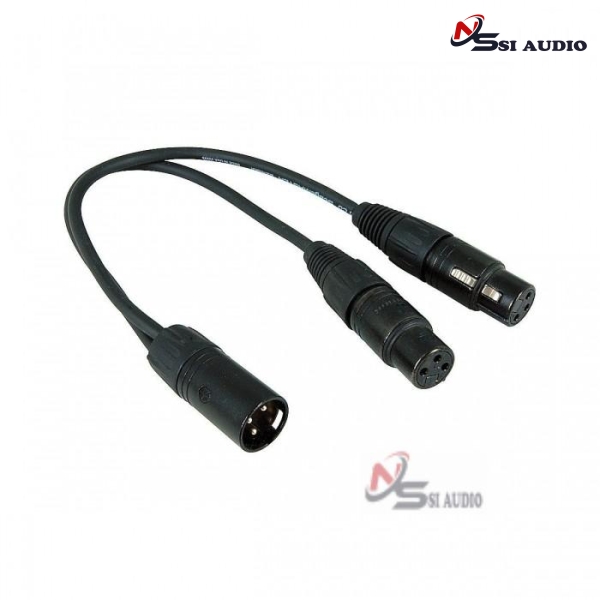 PROCO YMXM2XF-1 XLR Y-CABLE