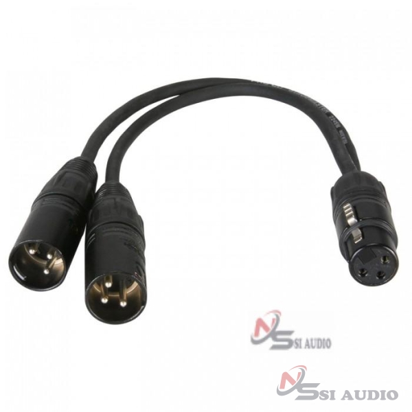 PROCO YMXM2XF-1 XLR Y-Cable