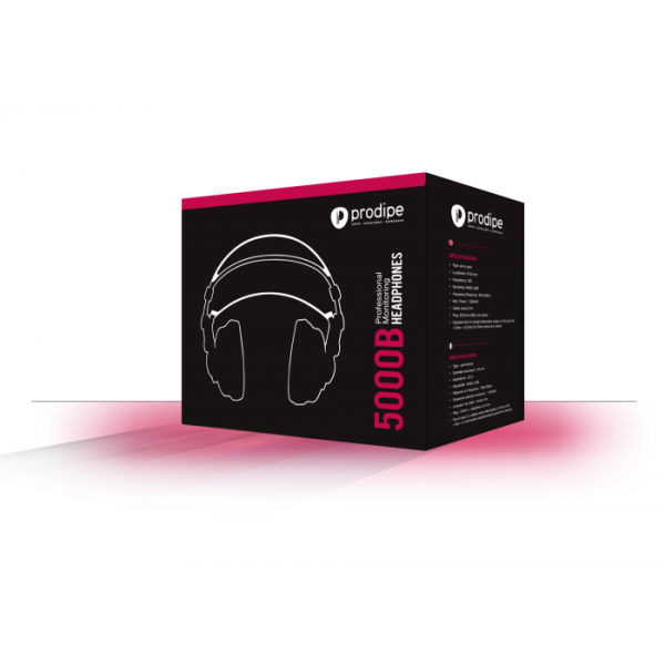 Prodipe - 5000b Professional Monitoring Headphone