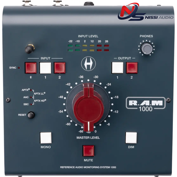 HERITAGE AUDIO RAM SYSTEM 1000 – Hệ Thống Monitor Controller Cao Cấp Chuẩn Phòng Thu Mastering