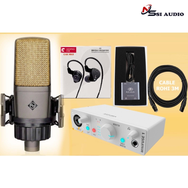 Combo Livestream RH201 + MiniFuse 1 + Bili Box