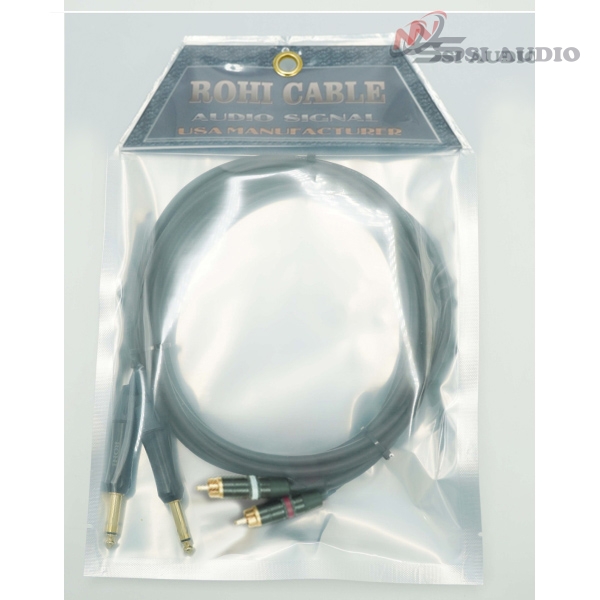 Dây 6mm Trs to Rca (2 dây) Rohi - Italia