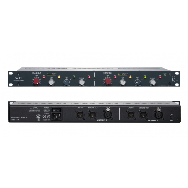 Rupert Neve Designs 5211 2-Channel Preamp