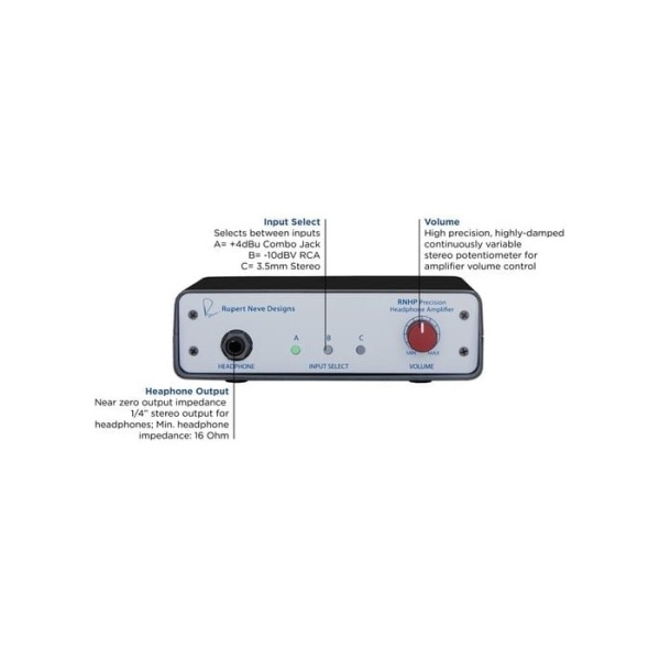RUPERT NEVE RNHP DESKTOP HEADPHONE AMPLIFIER