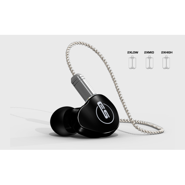 Tai nghe IEM Earsonics S-EM6 V2 - made in France In Ear Monitor