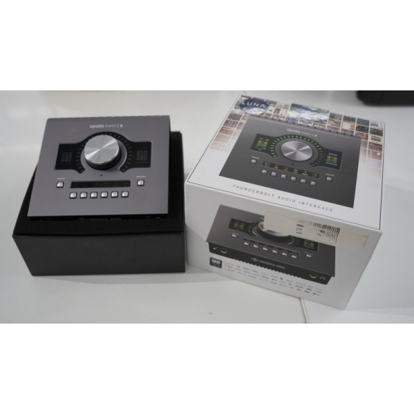 soundcard apollo twin x duo thunderbolt 3 2x used