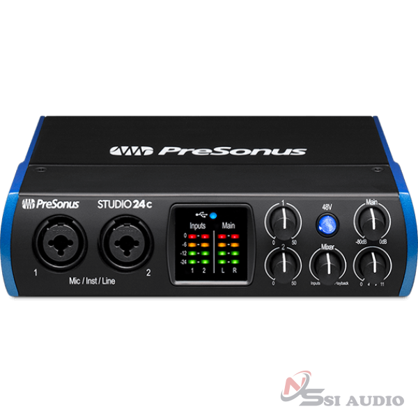 PreSonus Studio 24c  Audio Interface