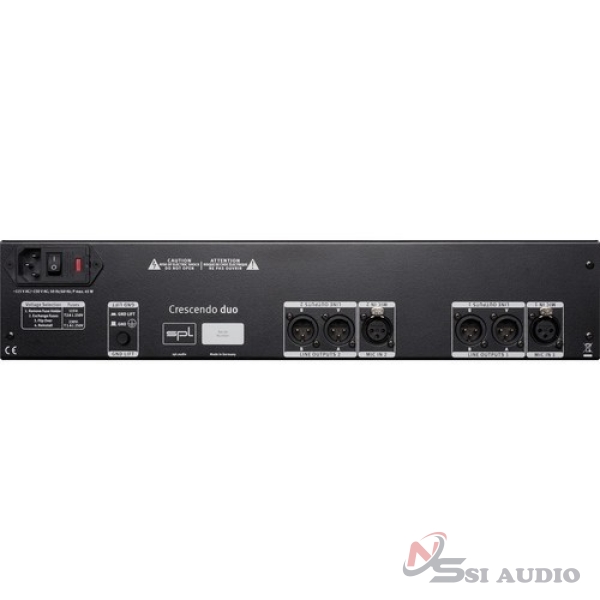 SPL CRESCENDO DUO 2-CHANNEL MICROPHONE PREAMPLIFIER