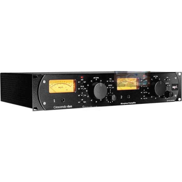 SPL CRESCENDO DUO 2 Channel MK2 Black Preramp Mic