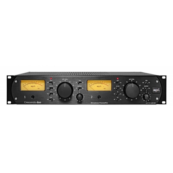 SPL CRESCENDO DUO 2 Channel MK2 Black Preramp Mic