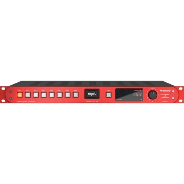 SPL MERCURY MASTERING D-A CONVERTER WITH MONITOR CONTROL (RED)