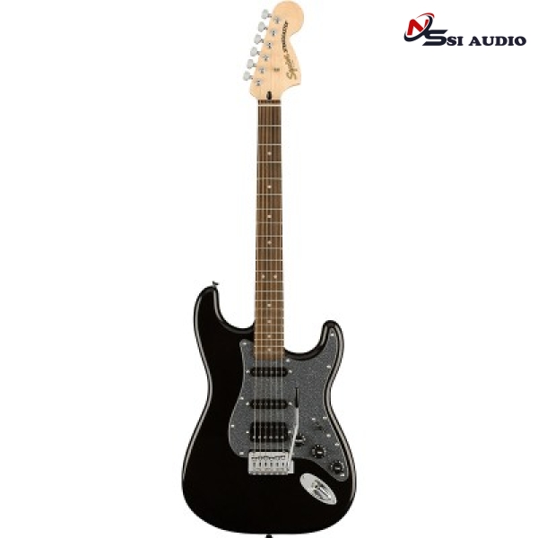 Squier FSR Affinity Strat Laurel HSS Metallic Black đàn guitar điện