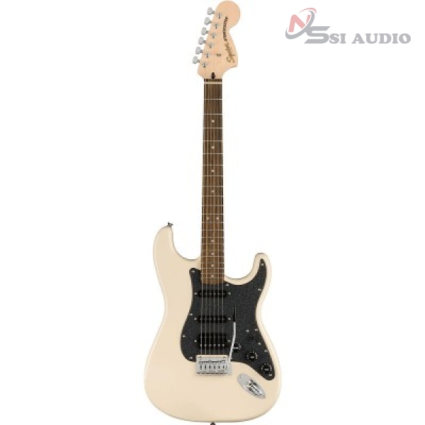 Squier FSR Affinity Strat Laurel HSS Olympic White đàn guitar điện