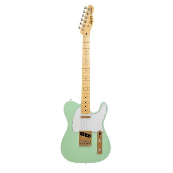 Squier FSR Affinity Tele Maple Limited Edition Surf Green guitar điện