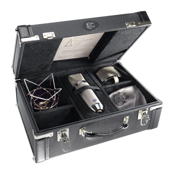 NEUMANN U 87 Anniversary Set Microphone Thu Âm