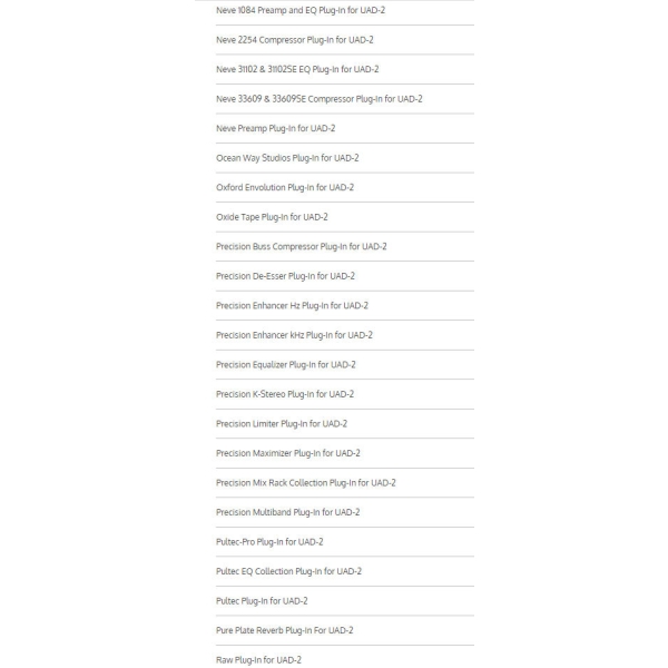 UAD-2 Satellite USB 3.0 Octo 8x Core + 88 Plugins (Used)