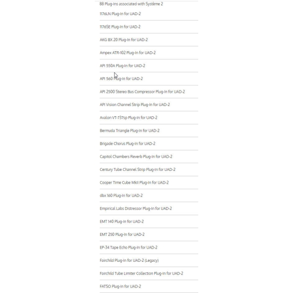 UAD-2 Satellite USB 3.0 Octo 8x Core + 88 Plugins (Used)