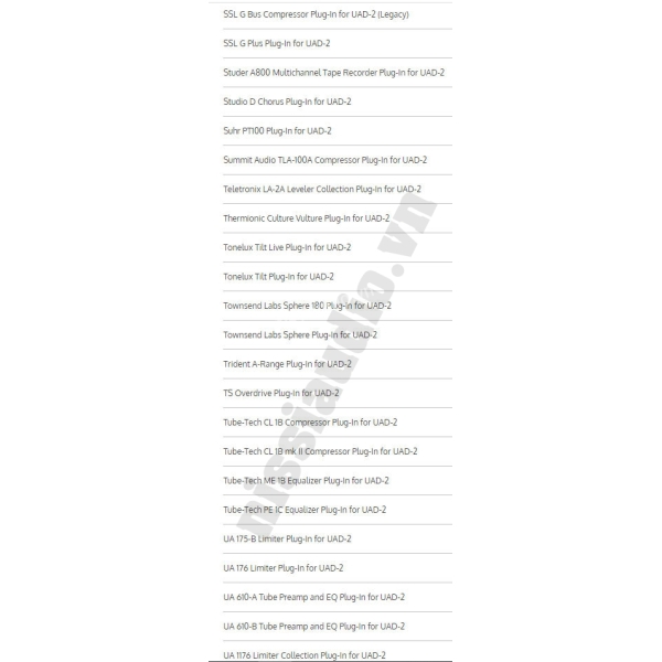 UAD Plugins Gói 140 Plugins