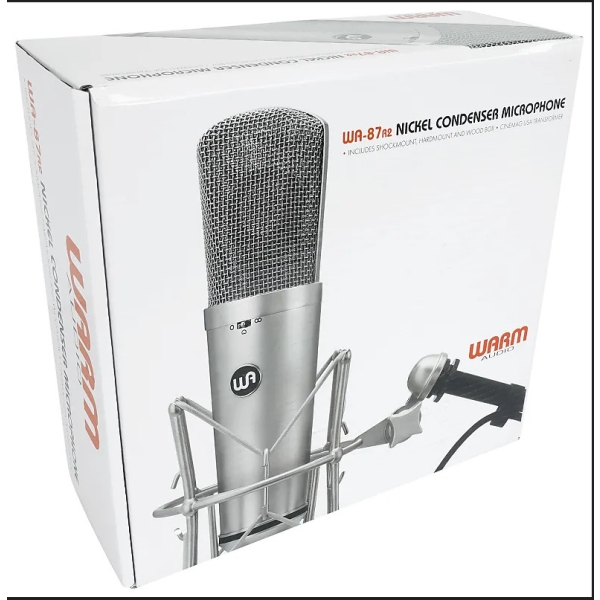 Warm Audio WA 87 R2 Condenser Microphone - Nickel