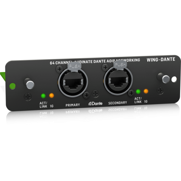 Wing-Dante Expansion Cards And Interfaces Behringer