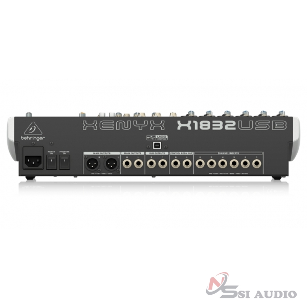 X1832USB Analog Mixer Behringer| Mixer cơ Behringer X1832USB