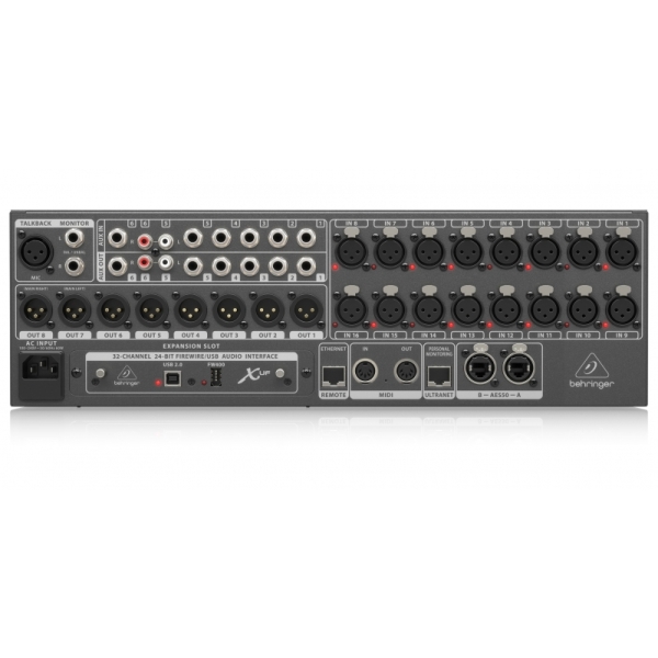 X32 RACK Mixer Digital Behringer 40 input 25 Bus