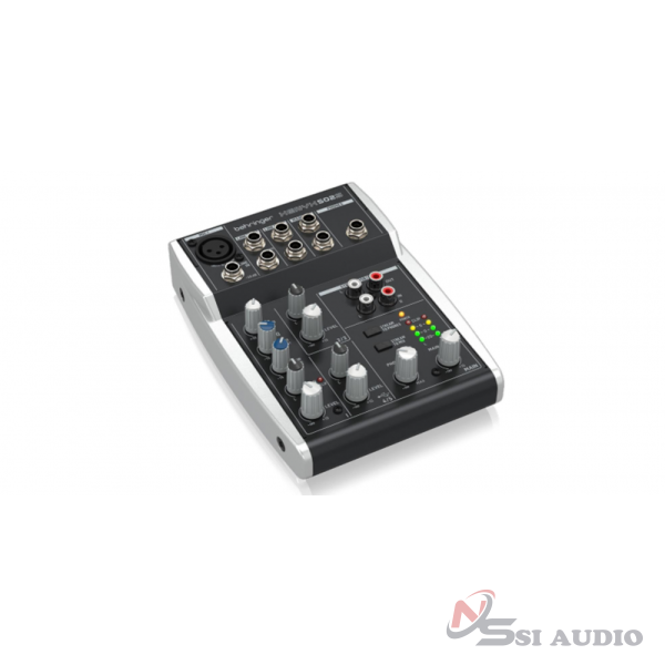 XENYX 502S Analog Mixer Behringer 5 kênh tích hợp USB Streaming Interface | Mixer cơ Behringer XENYX 502S - Bàn mixer mini
