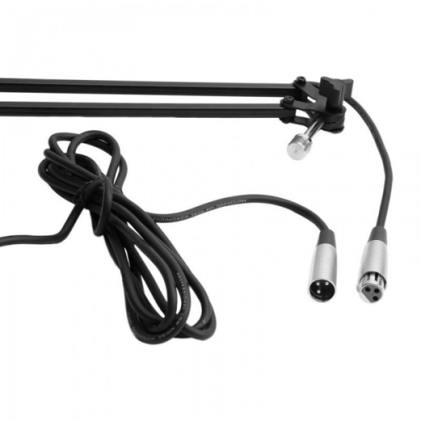 On-Stage Mbs5000 Broadcast Boom Arm W/Xlr Cable, Chân micro