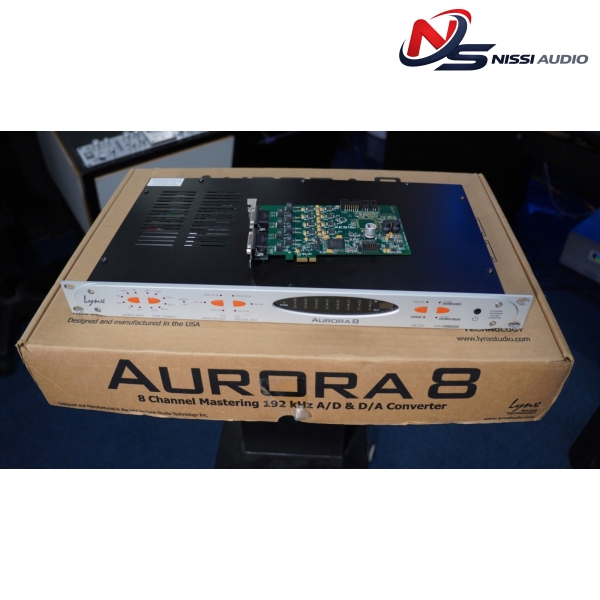 lynx Aurora 8 + Card AES 16e + 2 Db25 mogami