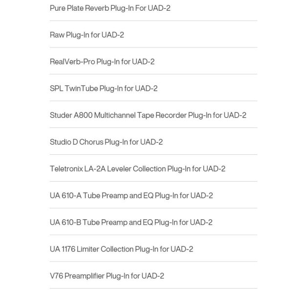 UAD 2 53 plugins (Gói sẵn vĩnh viễn)
