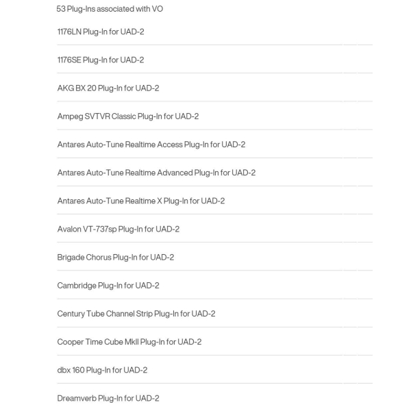 UAD 2 53 plugins (Gói sẵn vĩnh viễn)