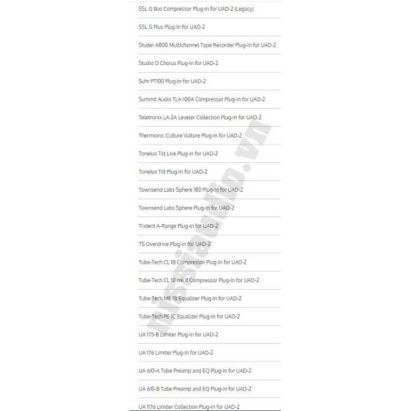 UAD 2 Satellite Quad Thunderbolt 3 + 140 Plug-ins