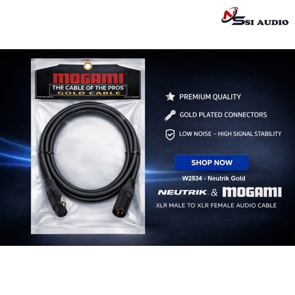 Dây Mogami XLR to XLR Microphone w2534